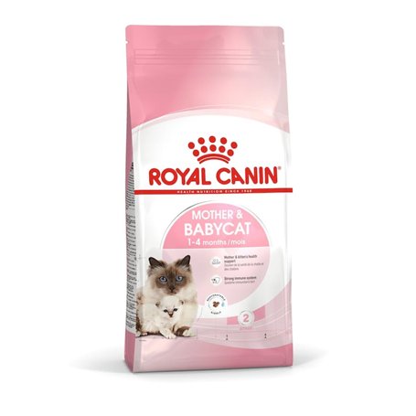 Royal Canin Mother & Babycat | 400 g | Aliments secs pour chats | Spécialement conçu pour le chat et ses chatons | Pour renforce