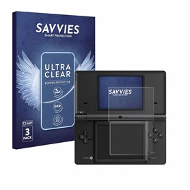 savvies Protection Ecran pour Nintendo DSi (6 Pièces) - Film Protection Ultra Clair