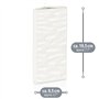 COM-FOUR® 3x humidificateur d'air chauffant - humidificateur d'air à radiateur avec motif ondulé - évaporateur d'eau de chauffag