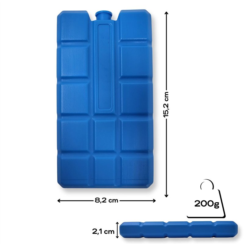 Image secondaire de ToCi Lot de blocs réfrigérants pour sac isotherme ou glacière, de 200 ml chacun, ., 16