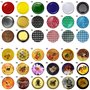 Lot de 50 couvercles pour bocal To 82 modèle 230 / 350 ou 435 ml. Motif carreaux Rouge