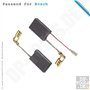 Charbons, charbons pour Bosch marteau burineur GSH 11 VC/gsh11vc 1617000750