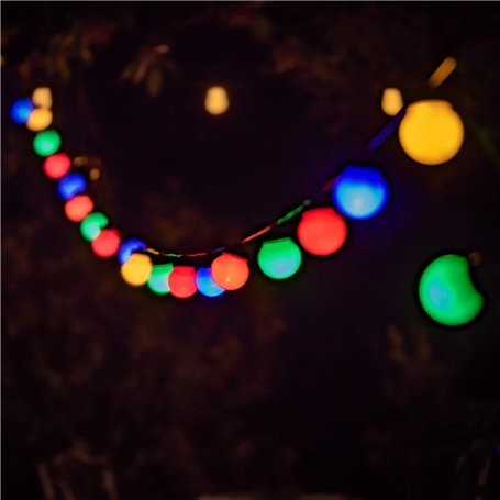 LED Guirlande lumineuse multicolores de 9