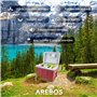 AREBOS Glacière 40 litres | pour Refroidir & Maintenir au Chaud | Réfrigérateur Mobile | 12/230 V pour Voiture & Prise de Couran