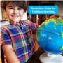 Playshifu - Globe Terrestre ORBOOT - Globe d'Apprentissage - Jouet Éducatif - 400 Monuments - Jouet Intéractif - Réalité Augment