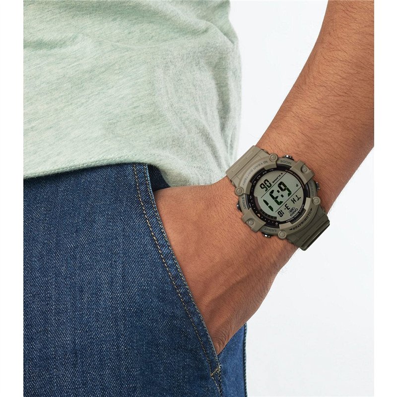 Image secondaire de Casio Unisexe-Adulte Analogique Quartz Montre avec Bracelet en AE-1500WH-5AVEF