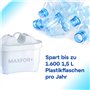AQUAPHOR Filtre à Eau Jasper Vert Clair avec 1 Filtre MAXFOR+ I Réduit Le calcaire et Le Chlore I Carafe pour 2,8 l I Filtre à E