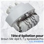 Anakel Home Tête d'épilation de Rechange 67030946 Compatible avec Braun Silkepil 7 Xpressive Pro et Compatible avec Braun Silk E