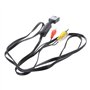 SODIAL(R) 1.5M Cable Audio video AV RCA Pour Sony PS2 + PS3 Playstation Sony TV