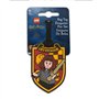 Lego 53252 Étiquette de bagage en silicone Harry Potter Hermione Granger pour voyage, valise, sac à dos, sac de plage d'été, éti