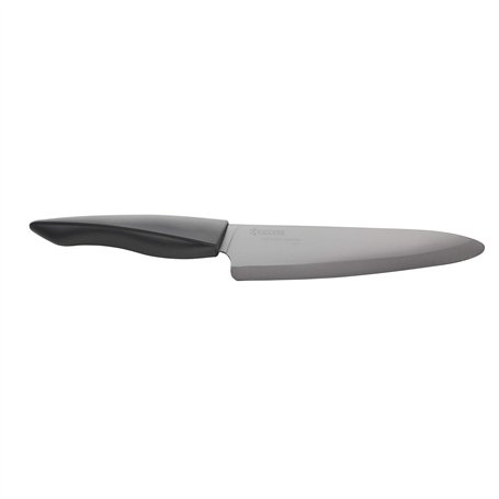 Kyocera ZK-180 BK EU Shin-Couteau du Chef 18 cm-Manche Noir Lame ZK-180 BK-BK EU