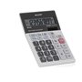 Sharp Calculatrice EL m711g, Pile/Solaire, 100 x 151.5 x 33 mm, Noir/Blanc ELM711GGY