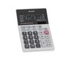 Sharp Calculatrice EL m711g, Pile/Solaire, 100 x 151.5 x 33 mm, Noir/Blanc ELM711GGY