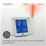 Braun Réveil avec Projection numérique Radio-piloté pour Le Fuseau horaire d’Europe Centrale (DCF) avec 4 Options de rétroéclair