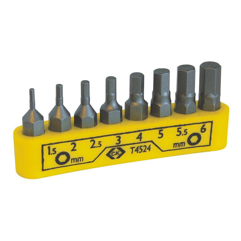 C.K T4524 Jeu d'embouts argent