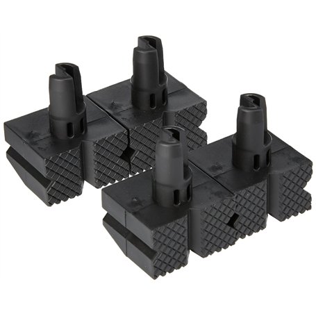 Silverline 548885 Lot de 4 butées d'établi