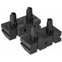 Silverline 548885 Lot de 4 butées d'établi