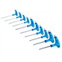 Blue Spot Tools 12184 Lot de 10 clés Torx avec poignée en T (T9-T50)