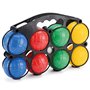 Toyrific Jeu de Boules Classiques en Plastique pour Jeux de Jardin familiaux BGG1535