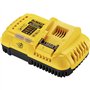 DEWALT - Chargeur Rapide XR FLEXVOLT: 54V - 18V Jaune