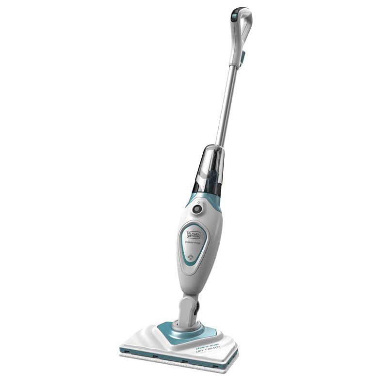 BLACK+DECKER Balai Vapeur 1600W avec 2 tampons, FSM1616-QS