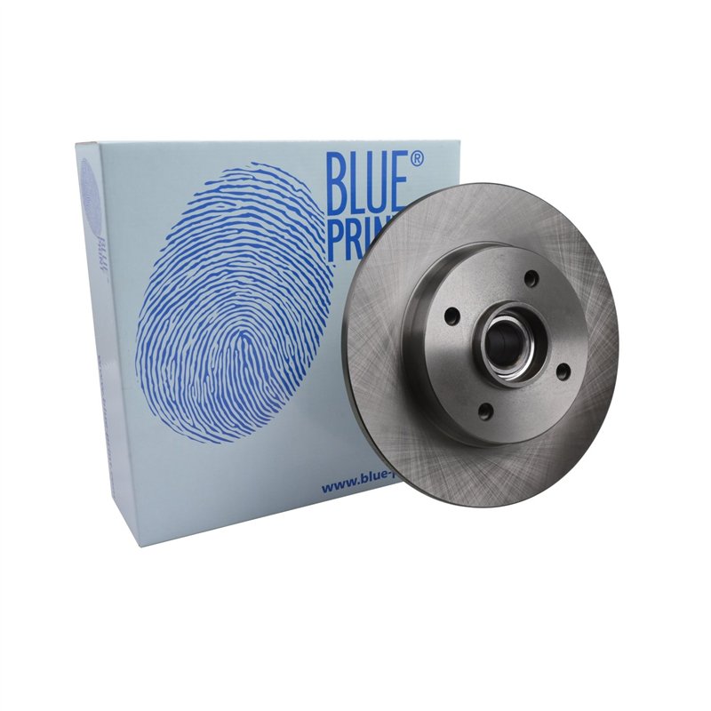 Blue Print ADP154304 Disque de frein avec roulement et anneau d'impulsion ABS (1 disque de frein) arrière, plein, n° de trous 4