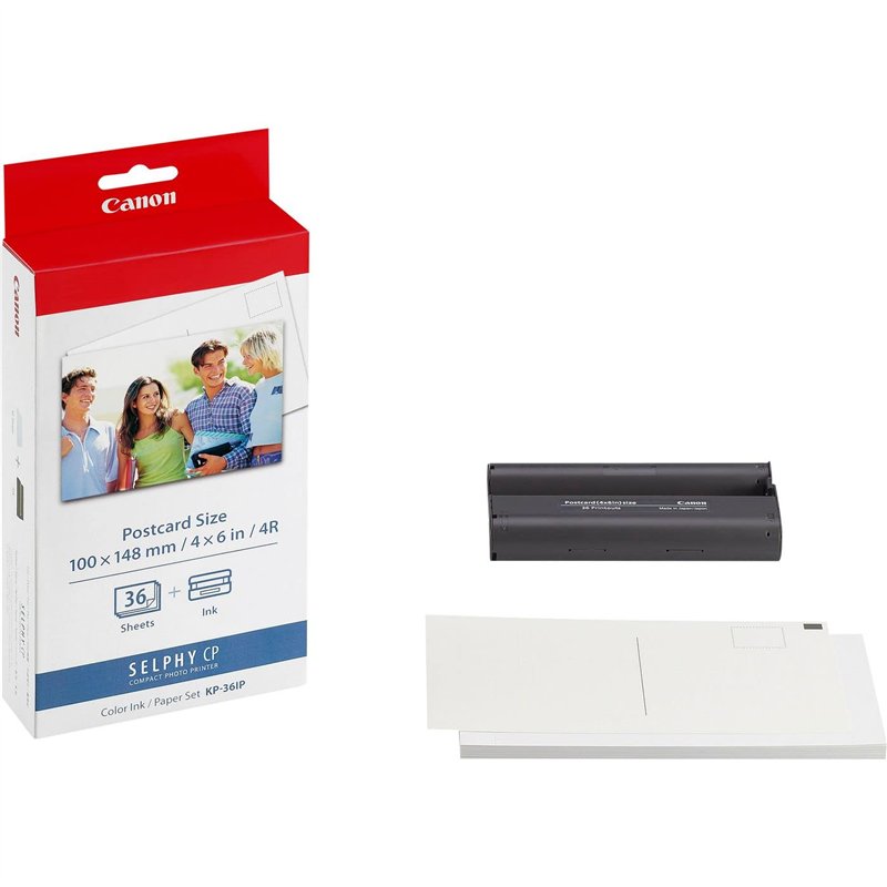 Canon KP-36IP Cartouche d'encre pour imprimante 4 x 6