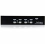 StarTech.com Commutateur KVM VGA USB professionnel 4 ports avec concentrateur – Commutateur KVM montable sur rack 1U (SV431USB)