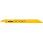 DeWalt DT2353QZ 203mm Lame de scie alternative Bimétal Coupe rapide Métaux/Plaques métalliques (Import Grande Bretagne) Argent