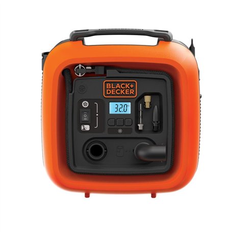 BLACK+DECKER ASI400-XJ Gonfleur compresseur 11 bars/160 PSI