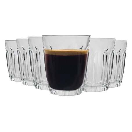 Duralex Provence Verre à Espresso Tasses - 90ml Verres à boire - Paquet de 12