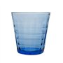 Duralex Verres è Boire Prisme - Gobelets 275 ML pour Eau, jus - Bleu - Paquet de 8