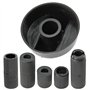 Spares2go Boutons de commutateur de commande noir universel pour toutes les marques de four, cuisinière et plaques de cuisson (L