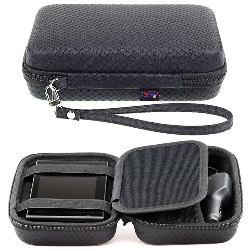 Noir Étui de Transport pour Garmin Zumo XT 595LM 396LMT-S 346LMT-S 395LM 345LM 300LM 340LM 390LM 590LM 4.3'' 5'' GPS Sat Nav ave