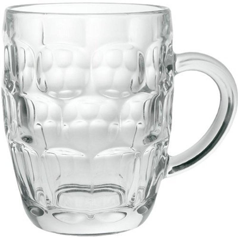 Image secondaire de Bar @ Boissons Arcoroc Arcoroc Britannia Tasse de bière, Pince classique, Noppenkrug, Verre Hag, 560ml, 4 Montant