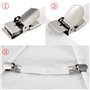 4X Clips pour Housse de Planche à Repasser - Attaches élastiques pour Le Linge à la Maison - par TRIXES