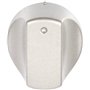 Lot de 2 boutons de contrôle pour four, cuisinière et plaques chauffantes Pour Hotpoint Hot-Ari ix - Argentés