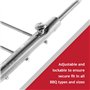 spares2go Étagère réglable grille pour barbecue universelle pour toutes les marques de barbecue (320 mm x 360/620 mm)