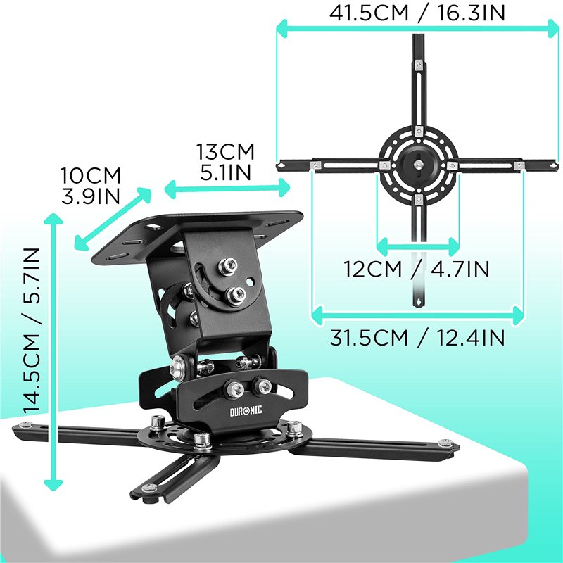 Image secondaire de Duronic PB04XL Support pour Vidéoprojecteur