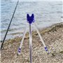 DIGIFLEX Trépied télescopique pour Canne à pêche Stand Repos pour Plage mer côte Quai gréement