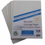 BCreativetolearn 100% Papier De Cartouche D'Art Recyclé Écologique Great Art Paper 140GSM Pack De 50 Feuilles |Blanc|A4