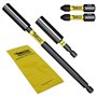SabreCut SCRK1 2 x porte-embouts à impact magnétique professionnels (60 mm et 152 mm) et 2 x embouts de tournevis PZ2 compatible