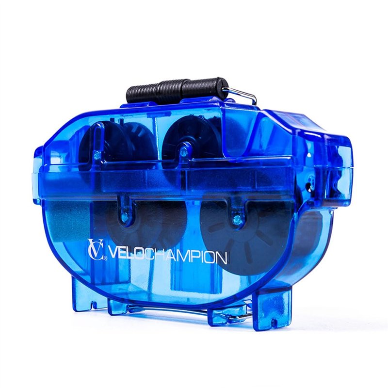 VeloChampion Nettoyeur de chaîne de vélo bleu