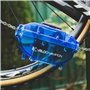 VeloChampion Nettoyeur de chaîne de vélo bleu - Nettoyant de chaîne bleu efficace pour vélos - Outil idéal pour un entretien com