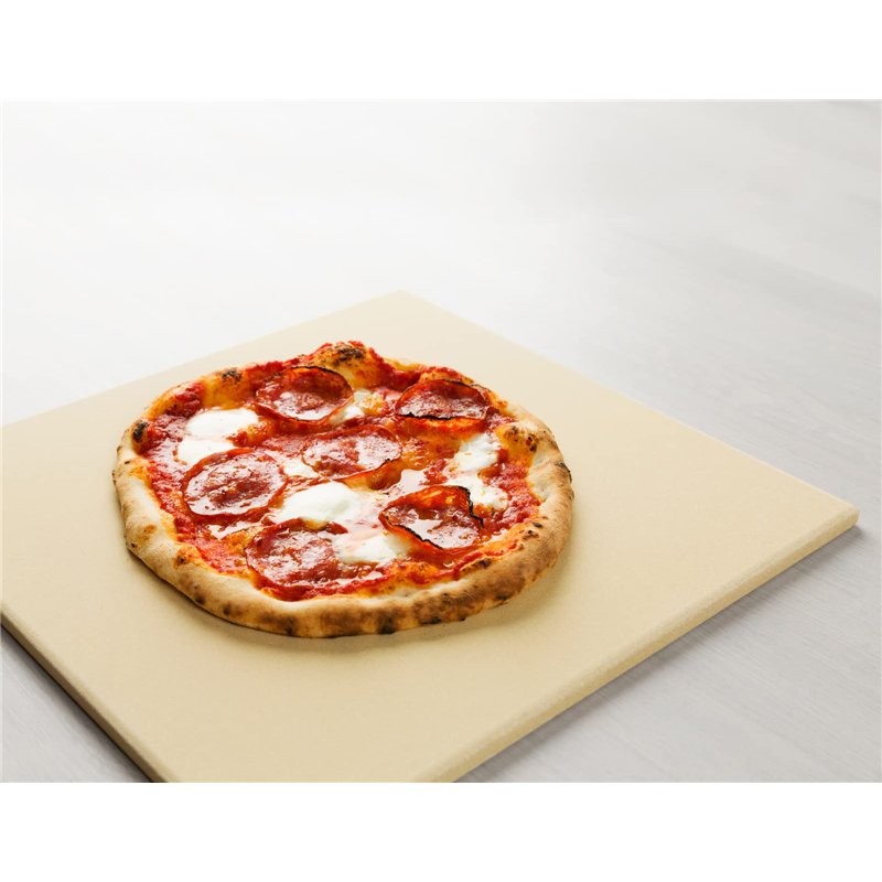 Image secondaire de Pierre a pizza pour four a pizza Ooni - Pierre refractaire four 33 x 34 cm pour four a pizza exterieur