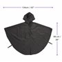 BRAMBLE - Poncho Imperméable Universel Premium avec Capuche pour Fauteuil Roulant