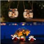 Belle Vous Photophore Verre Transparent pour Bougies Chauffe-Plat avec Ruban Blanc (Lot de 12) - Bougeoir Mariage, Fêtes, Décora