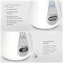 Nuvita 1170 | Chauffe Biberon Digital | Sterilisateur Biberon | Preparateur de Biberon 2 en 1 | Preparateur Biberon Automatique 