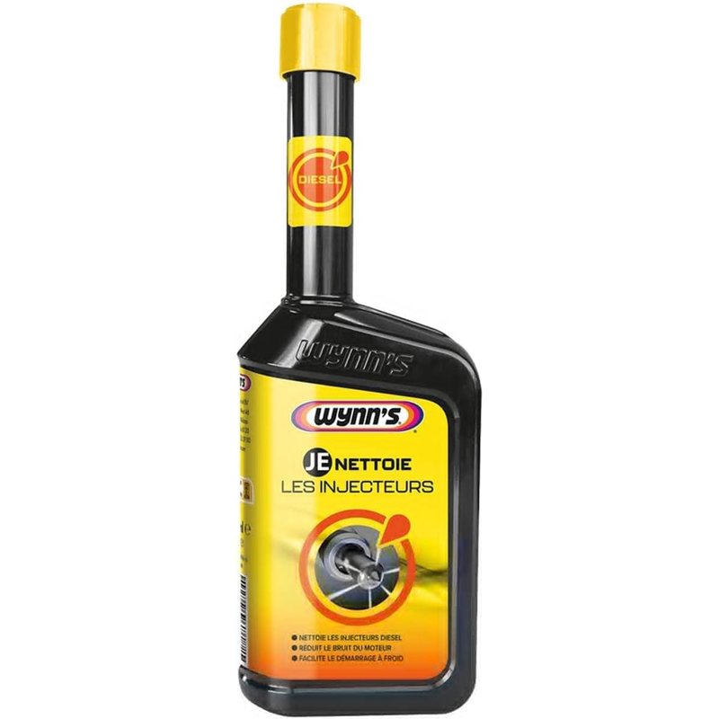 Wynn's Nettoyant Injecteur Diesel, Nettoyant Fumée Noire, Réduit Les Bruit Moteur Diesel 500ml