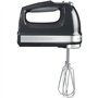 KitchenAid Battereur à 9 vitesses - Avec indicateur de vitesse LED - 4 Accessoires résistant au lave-vaisselle - Noir Onyx